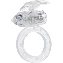Віброкільце Toy Joy Flutter Ring 7.5 см прозорий