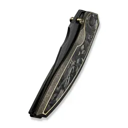 Ніж складаний мисливський Weknife Quinseris, (100,1 см) Bohler M390 / Titanium бронзовий - мініатюра 6