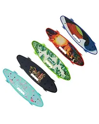 Дитячий і підлітковий penny board зі світними колесами - мініатюра 2