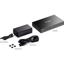 Комутатор TP-Link Omada ES210GP 10-Port Gigabit Smart PoE+ (ES210GP) - мініатюра 6