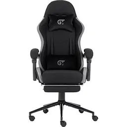 Геймерське крісло GT Racer X-2324 Fabric Black/Gray [121448] - мініатюра 1