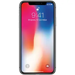 Apple iPhone X 256 GB Space Gray (Grade B) Seller Refurbished - мініатюра 2
