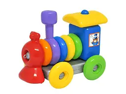 Розвивалка TIGRES Funny train 24x15x2см 14ел арт.39757