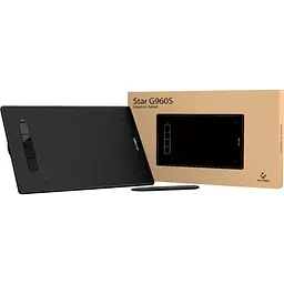 Графічний планшет XP-Pen Star G960S Black [127118] - мініатюра 3