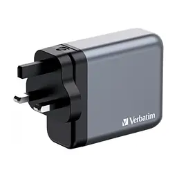 Зарядний пристрій Verbatim GaN 140 W 4 ports (2xUSB-C-140 W,USB-C 20 W /USB-A -3.0) (32203) - мініатюра 2