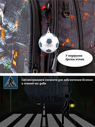 Ортопедичний шкільний рюкзак для хлопчика Майнкрафт School Standard 38х30х18 см для першокласника (150-44) - мініатюра 4