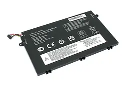 Акумулятор для ноутбука Lenovo L17L3P52 ThinkPad E485 11.1V Black 3600 mAh