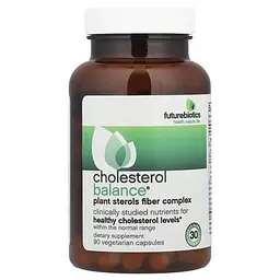 Снижение уровня холестерина Cholesterol Balance 90 растительных капсул Futurebiotics vit0005933 - миниатюра 3