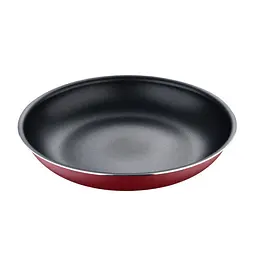Набір сковорідок Bergner Click & Cook зі знімною ручкою червоний з чорним (BG-31605-RD) - мініатюра 3