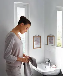Змішувач для умивальника Hansgrohe Novus EcoSmart 71020000 Хром - мініатюра 3