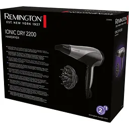 Фен Remington Ionic Dry D3190S сіро-чорний - мініатюра 5