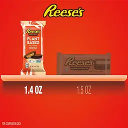 Шоколадні цукерки Reese's Plant Based Oat Chocolate Confection Peanut Butter 39г - мініатюра 4