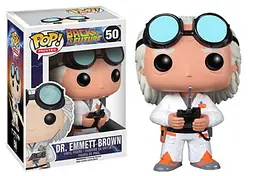 Фігурка Funko Pop Back to the Future Dr. Emmett Назад у майбутнє Еммет Браун 10 см (movies BF EB50) - мініатюра 2