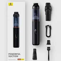 Портативний пилосос Baseus A5 Car Vacuum Cleaner (16000pa) (C30459500111-0) Cluster Black - мініатюра 8