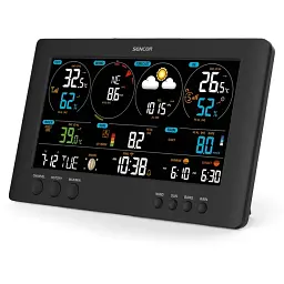 Метеостанція Sencor чорна (SWS12500WIFI) - мініатюра 2