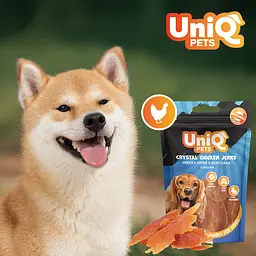 Ласощі для собак UniQ PETS В'ялене куряче м'ясо 250 г - мініатюра 5