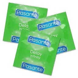 Pasante Delay/Infinity Презервативи з пролонгатором - мініатюра 2