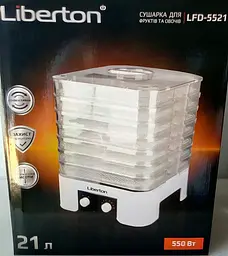 Сушка для овочів та фруктів Liberton LFD-5521 - мініатюра 9