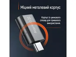 Адаптер ColorWay USB-C to USB-A 3.2 (CW-AD-AC3) - мініатюра 8