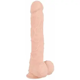 Фалоімітатор Nature Skin Large Bendable 29.5 см тілесний
