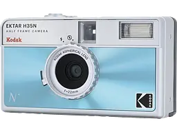 Плівкова фотокамера Kodak EKTAR H35N Camera Glazed Blue - мініатюра 2