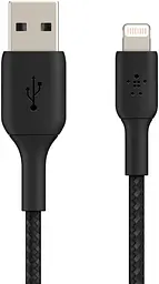 Belkin USB-A - Lightning, BRAIDED[CAA002BT1MBK] - мініатюра 2