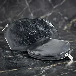 Набір жіночих косметичок Tony Perotti 1583 Italico (90039) Чорний - мініатюра 4