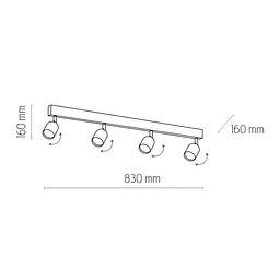 Спот TK Lighting 6268 Top - мініатюра 3