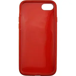 Чохол-накладка Shengo Soft-touch holder TPU Case iPhone 8 Red - мініатюра 7