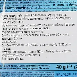 Чай фруктовий Loyd Blackberry&Blueberry зі смаком ожини та чорниці 40 г (20 шт. х 2 г) - мініатюра 4