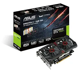 Відеокарта GeForce GTX 750 Ti 2GB Asus Strix (STRIX-GTX750TI-2GD5) Б/В - мініатюра 3