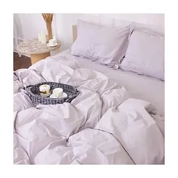 Постільна білизна MirSon Poplin Line 054 Light Gray 110x140 (2200006277354) - мініатюра 2