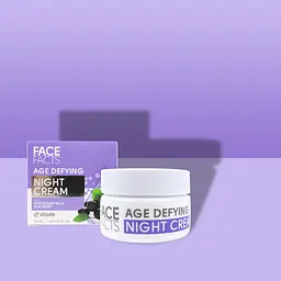 Антивіковий нічний крем для обличчя Face Facts Age Defying Night Cream 50 мл - мініатюра 2