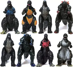 Іграшки фігурки Годзілла Король монстрів GODZILLA KING OF THE MONSTERS 8 шт