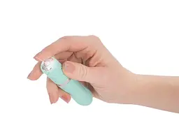 Розкішний вібратор PILLOW TALK - Flirty Teal з кристалом Swarovski, гнучка головка - мініатюра 6