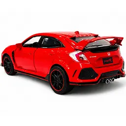 Колекційна металева модель автомобіля АвтоЕксперт Honda Civic Type R з інерцією, світлом та звуком 1:32 - мініатюра 4