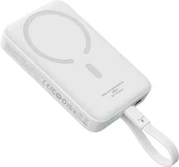 Портативний акумулятор Baseus Magnetic Mini Type-C Edition 30W 10000mAh white (P1002210B223-00) - мініатюра 3