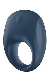 Ерекційне смарт-кільце з вібрацією Satisfyer Strong One, 7.4х2.5 см (синій) - мініатюра 3