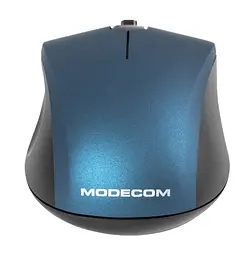 Мишка Modecom MC-WM10S, бездротова, 3кн., 1600dpi, Silent, синя - мініатюра 3