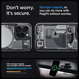 Чохол до мобільного телефона Spigen Apple iPhone 15 Pro Ultra Hybrid MagFit Zero One (ACS06721) - мініатюра 7