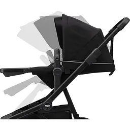 Дитяча коляска Thule Sleek Midnight Black on Black (TH 11000025) - мініатюра 4