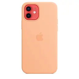 Чохол Silicone Case з MagSafe для Apple iPhone 12 / 12 Pro (Cantaloupe) ААА [57145] - мініатюра 6