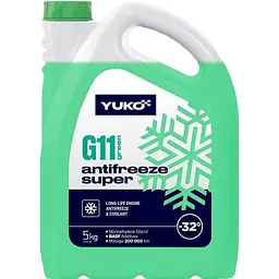 Антифриз Yuko Super G11 -32°С зелений 5 л