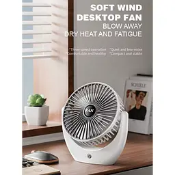 Портативний вентилятор настільний міні ручний Portable Fan AND LY-853 - мініатюра 5