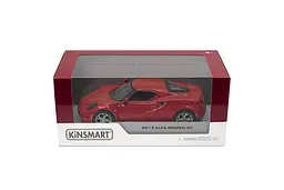 Металева інерційна легкова модель Alfa Romeo 4C 2013 5", відкриваються двері (В асортименті) - мініатюра 2