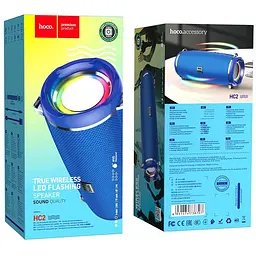 Портативна акустика - бездротова колонка Hoco HC2 Xpress sports BT speaker синя - мініатюра 3