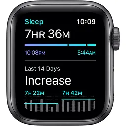 Смарт-годинник Apple Watch SE GPS 40 mm Space Gray Aluminium Case with Black Sport Band - Regular Model A2351 (Grade C) Seller Refurbished - мініатюра 5