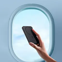 Зовнішній акумулятор Baseus Magnetic Mini Wireless Fast Charge Power Bank 5000mAh 20W Cluster Black（With Simple Series Charging Cable Type-C to Type-C (P10022107113-00) - мініатюра 8