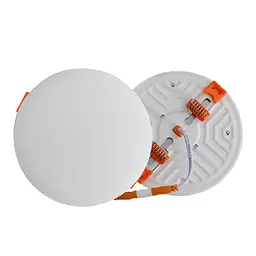 Світильник точковий врізний Євросвітло 9Вт коло LED-R-100-9 4200К без рамки 2 шт. (58099) - мініатюра 2