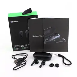 Бездротові навушники Bluetooth Razer Hammerhead True WL Mic з кейсом (Black) - мініатюра 4